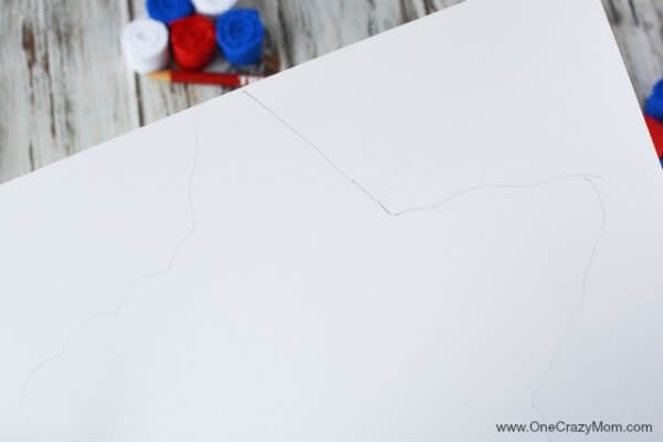 This DIY 4th of July wreath is made with crepe paper and takes very little time to make! Try this Fourth of July wreath with dollar store supplies! This DIY 4th of July wreath is made with crepe paper and takes very little time to make! Try this Fourth of July wreath with dollar store supplies!