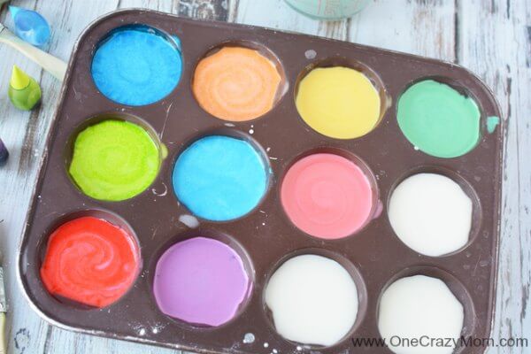Make this fun and easy sidewalk chalk paint recipe 3 ingredients. The kids will love using sidewalk paint to create artwork. Once you learn how to make this DIY sidewalk chalk paint recipe, you won’t believe how easy it is to make this homemade recipe that is washable too! Learn how to make this paint today! #onecrazymom #sidewalkchalkpaint #DIYrecipes Make this fun and easy sidewalk chalk paint recipe 3 ingredients. The kids will love using sidewalk paint to create artwork. Once you learn how to make this DIY sidewalk chalk paint recipe, you won’t believe how easy it is to make this homemade recipe that is washable too! Learn how to make this paint today! #onecrazymom #sidewalkchalkpaint #DIYrecipes