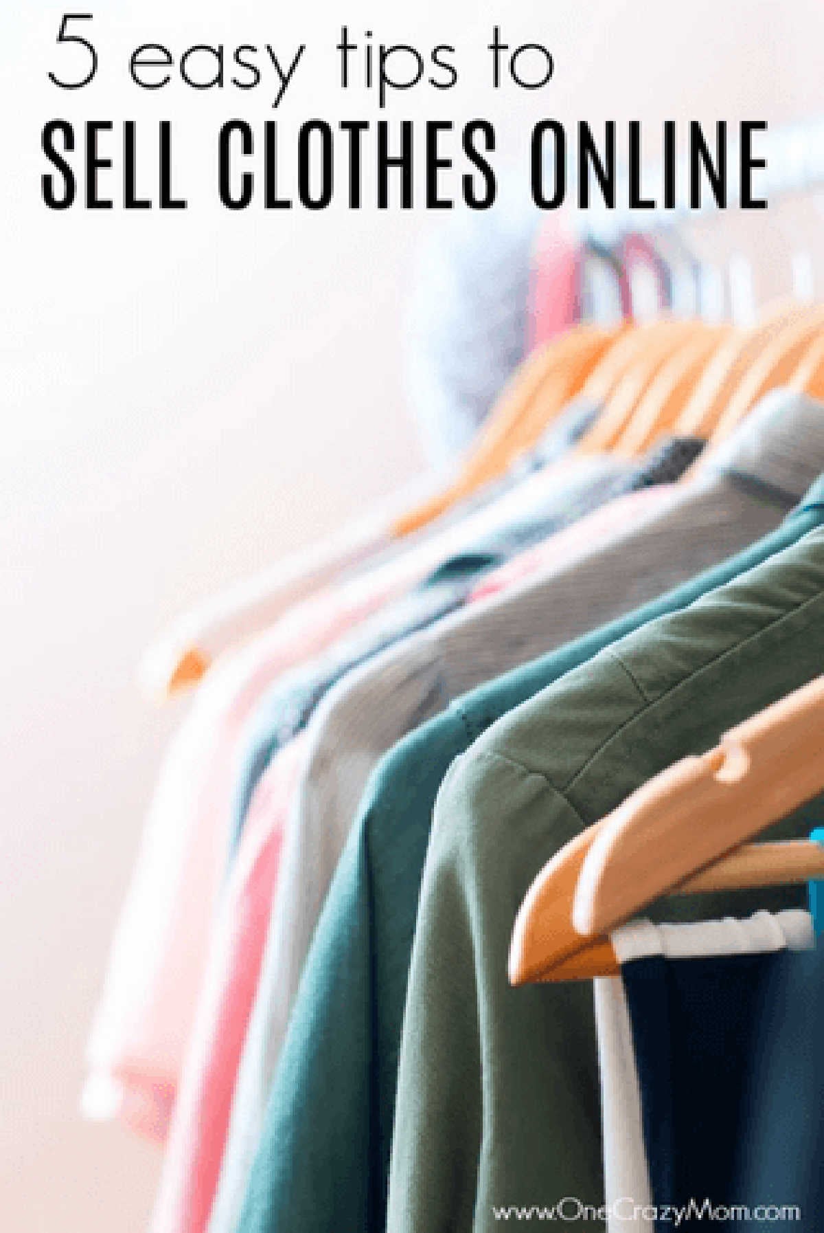 Learn how to sell clothes online easily to make money. Here are 5 tips to show you how to sell clothes online to make extra money. These are the best way to sell clothes online!