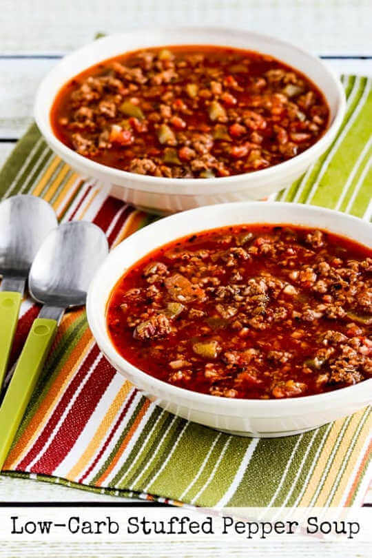 Find over 20 Keto Soup Recipes sure to impress the family. From chili and beef stew to chicken dumplings and more, there is a keto soup for everyone.