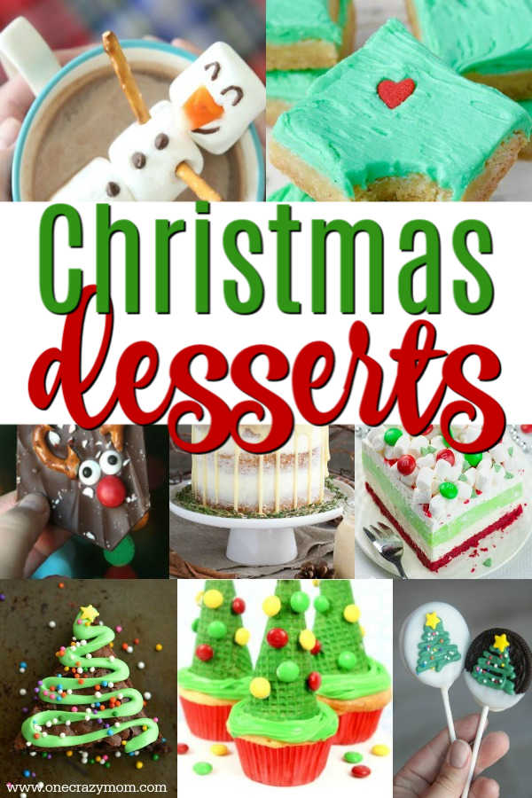 Try these easy Christmas desserts for your next holiday party. 25 easy Christmas treats everyone will love. Simple and easy Christmas dessert recipes. 