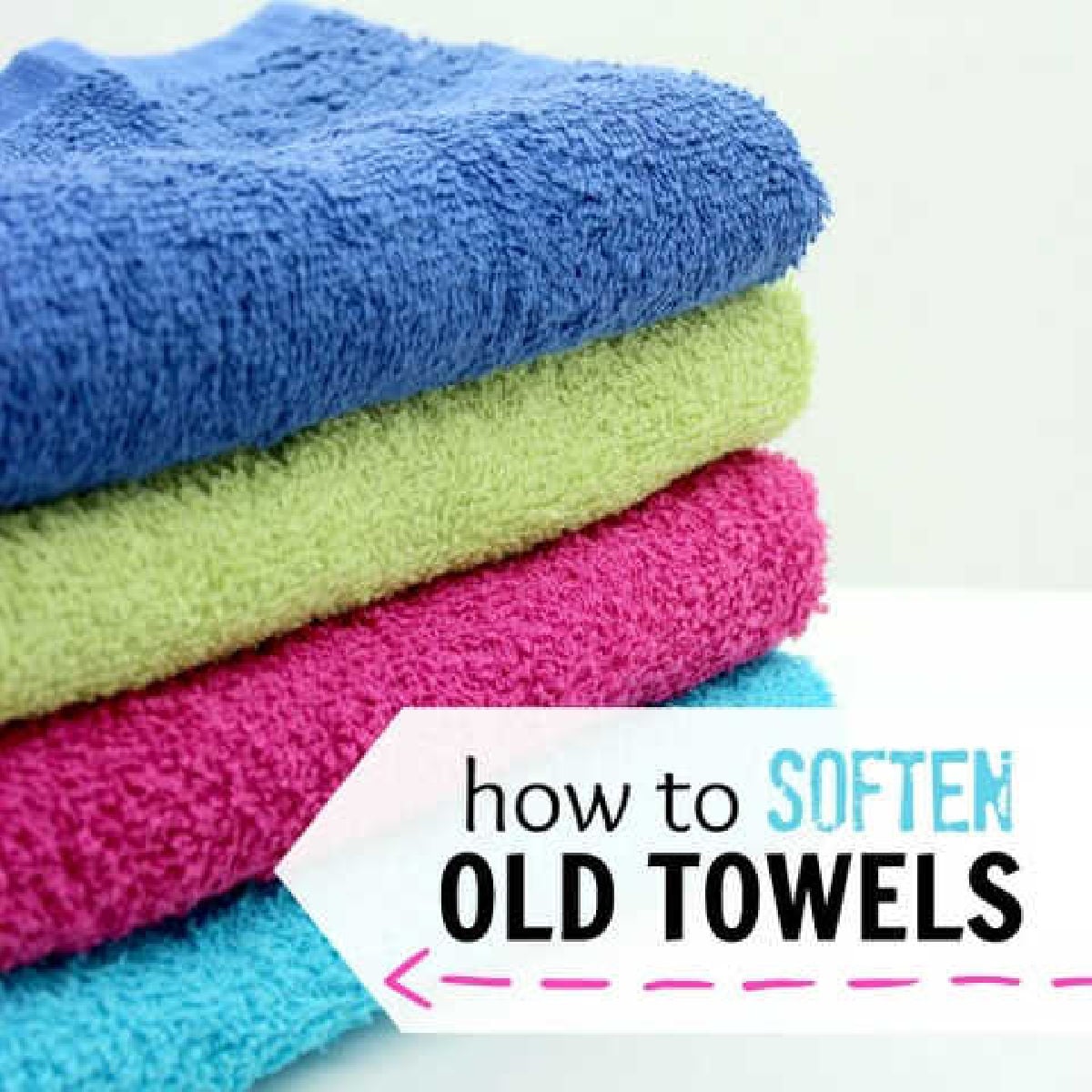 Freshen up old towels when you learn how to soften towels without fabric softener. How to soften towels with these 5 tips. How to remove the mildew smell. Freshen up old towels when you learn how to soften towels without fabric softener. How to soften towels with these 5 tips. How to remove the mildew smell.