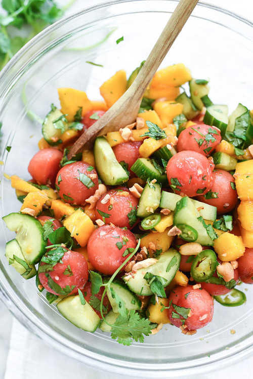 Get ready to enjoy over 20 Summer Fruit Salad Recipes. Beat the heat with one of these cool and refreshing fruit salad dessert recipes. Get ready to enjoy over 20 Summer Fruit Salad Recipes. Beat the heat with one of these cool and refreshing fruit salad dessert recipes.