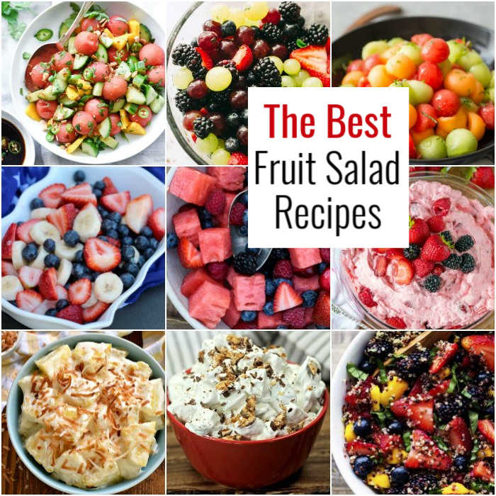 Get ready to enjoy over 20 Summer Fruit Salad Recipes. Beat the heat with one of these cool and refreshing fruit salad dessert recipes. Get ready to enjoy over 20 Summer Fruit Salad Recipes. Beat the heat with one of these cool and refreshing fruit salad dessert recipes.