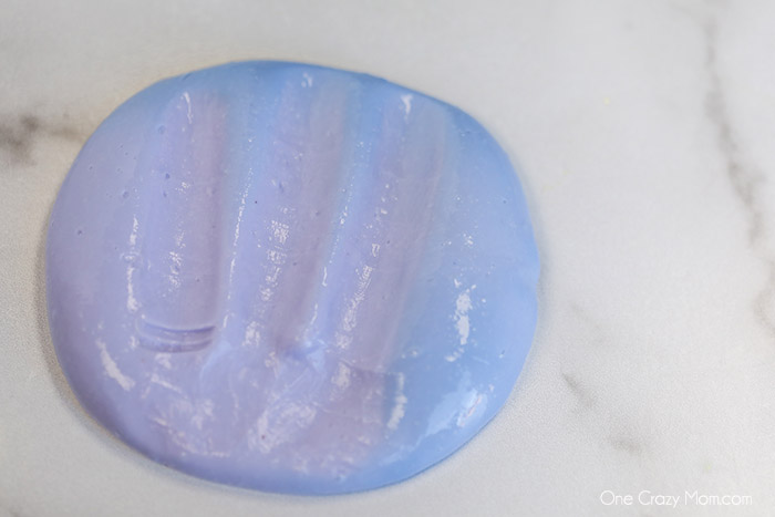 Color Changing Silly Putty Recipe is fun to make and a blast to play with. The kids will love to learn how to make silly putty that changes color. Color Changing Silly Putty in a pile.