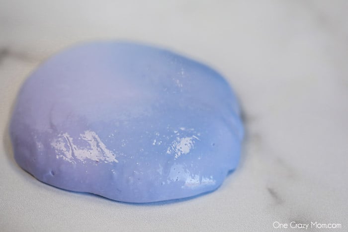 Color Changing Silly Putty Recipe is fun to make and a blast to play with. The kids will love to learn how to make silly putty that changes color. Silly Putty in a pile.