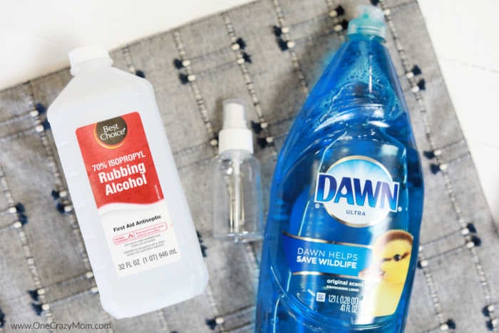Homemade Eyeglass Cleaner is so simple to make and very budget friendly. Make this easy diy eyeglass cleaner today and see how great it works! Supplies needed for homemade eyeglass cleaner - dish soap, rubbing alcohol.