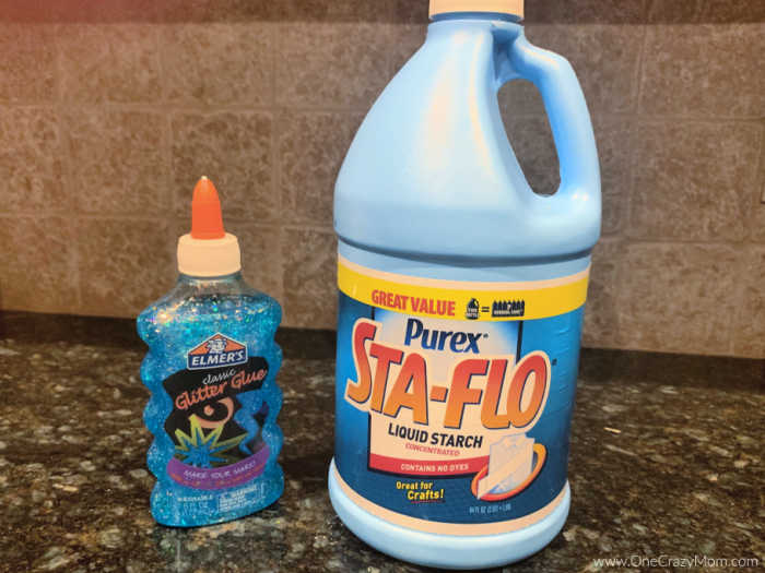 We have a super simple DIY for 2 Ingredient Slime that your kids can make. You can make really cool slime with ONLY 2 ingredients that your kids will love! Ingredients for slime.