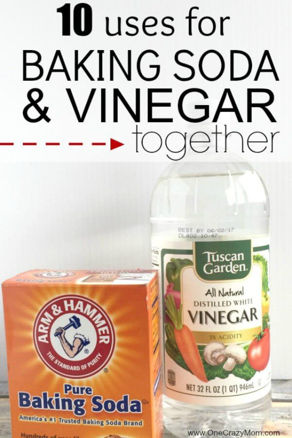 We have put together 10 of the most popular uses for baking soda and vinegar. These ideas for baking soda cleaning and vinegar are so clever! Try them! We have put together 10 of the most popular uses for baking soda and vinegar. These ideas for baking soda cleaning and vinegar are so clever! Try them!