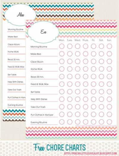 We have several Chore Charts for kids that you can choose from that will teach your kids responsibility. Motivate kids with these age appropriate chores. We have several Chore Charts for kids that you can choose from that will teach your kids responsibility. Motivate kids with these age appropriate chores.