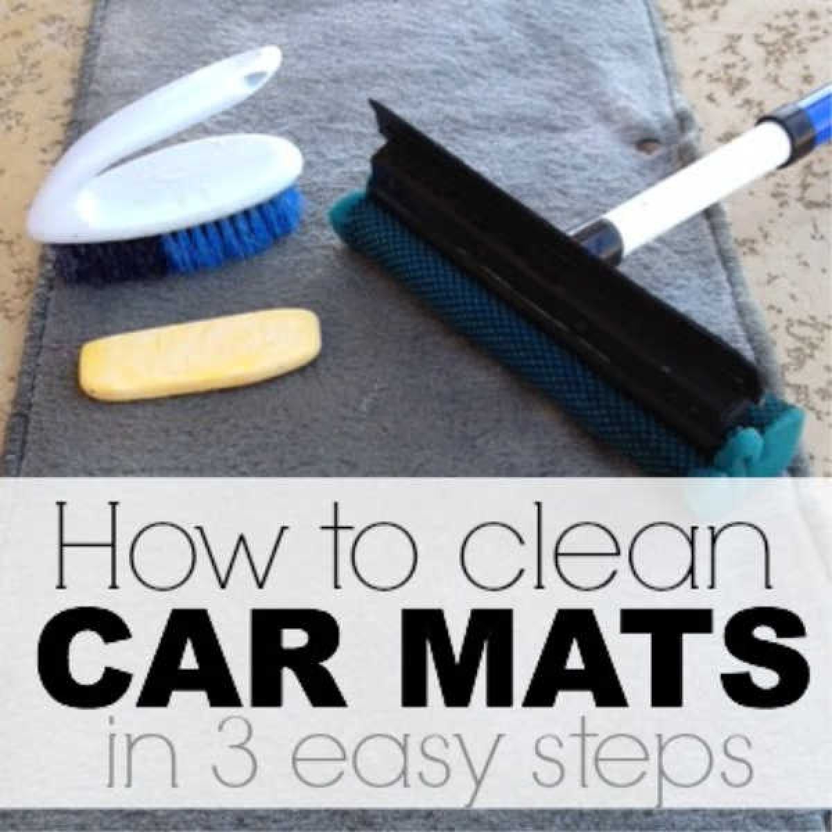 Learn how to clean car mats in 3 easy steps. This tip is very frugal and will have your car looking great. Give it a try! Learn how to clean car mats in 3 easy steps. This tip is very frugal and will have your car looking great. Give it a try!