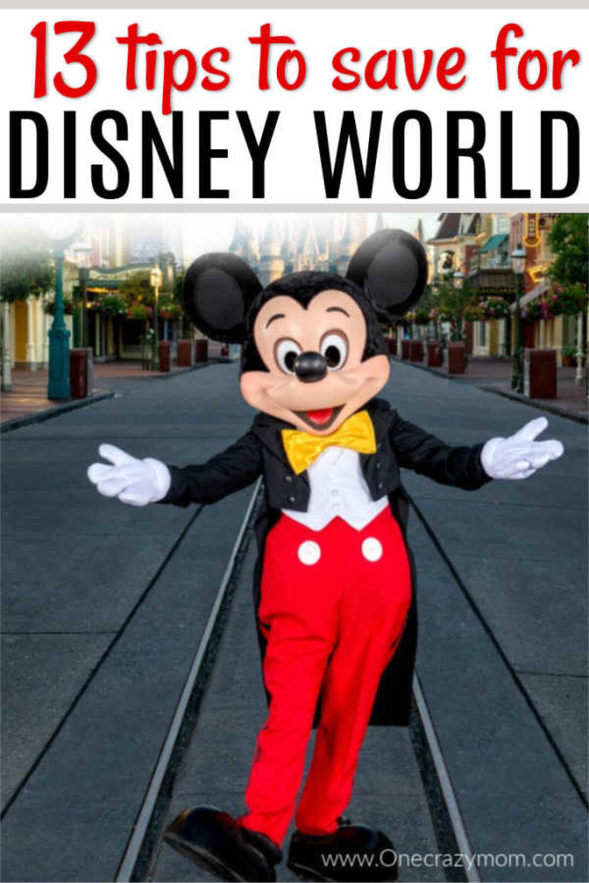 Try these tips for Saving for Disney World Vacation. Saving for a Disney vacation isn't as hard as you might think. These tips help you pay for your trip.