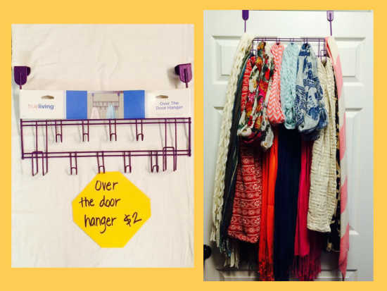 Do you have a ton of scarves but no where to put them? We have creative ways to organize scarves that are easy and budget friendly. Do you have a ton of scarves but no where to put them? We have creative ways to organize scarves that are easy and budget friendly.