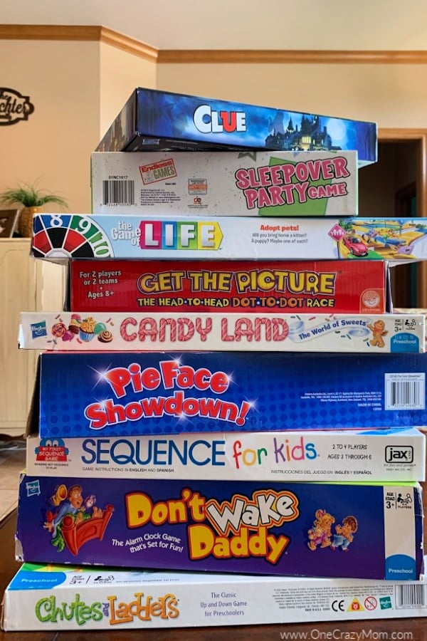 We have 10+ board game storage ideas that will get your games organized. Make game night even more fun when you get your board game collection in order. Stack of board games.