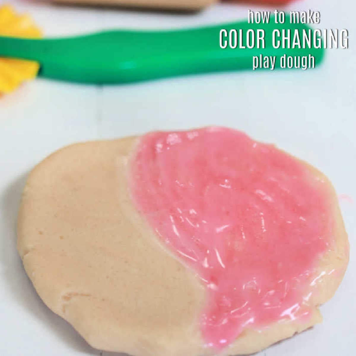 If your kids love playdough, they are going to go crazy over Color Changing Homemade Playdough Recipe. Impress your kids with color changing playdough!