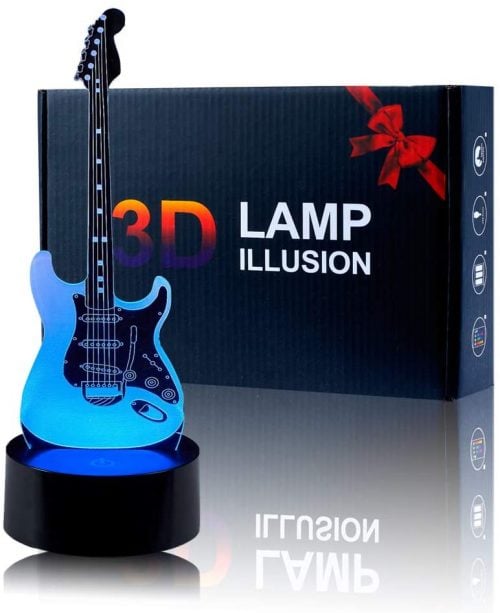 Here are the best Christmas gifts for teen boy that are budget friendly. 25 Christmas ideas for teen boys they will love and actually use. Electric Guitar lamp.