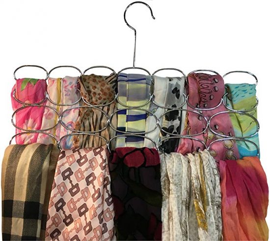 Do you have a ton of scarves but no where to put them? We have creative ways to organize scarves that are easy and budget friendly. Do you have a ton of scarves but no where to put them? We have creative ways to organize scarves that are easy and budget friendly.