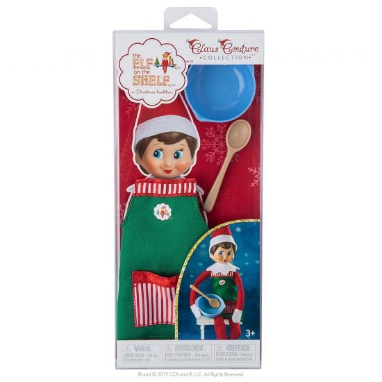 The kids love when Elf on the Shelf makes it's official appearance. Everyone knows you must have Elf on the shelf accessories and we have the ones you need! Elf on the shelf baking set.