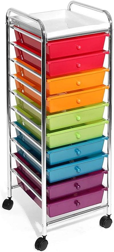 Are Lego's taking over your house? Try these clever 15+ Lego storage ideas to get everything in order and make Lego time even more fun. Organizer cart for legos.