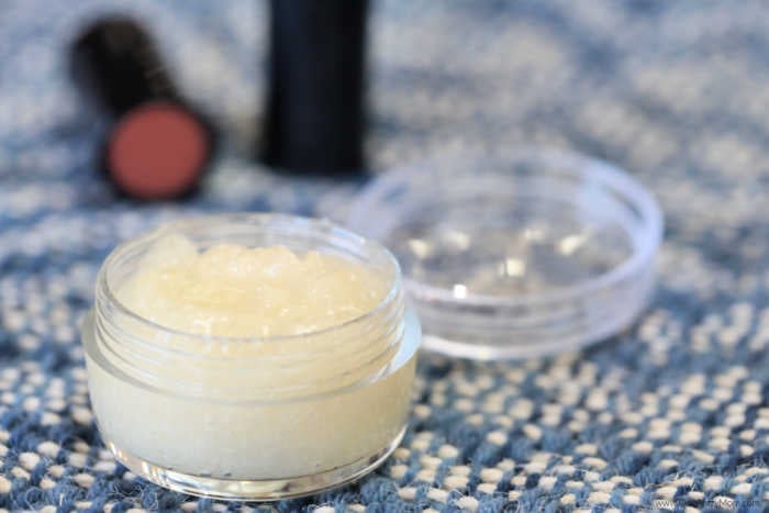 Make this easy DIY Lip Scrub that will leave your lips soft and exfoliated. With only 4 ingredients, you can easily make this lip scrub recipe. Make this easy DIY Lip Scrub that will leave your lips soft and exfoliated. With only 4 ingredients, you can easily make this lip scrub recipe.