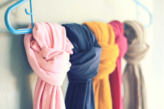 Do you have a ton of scarves but no where to put them? We have creative ways to organize scarves that are easy and budget friendly. Do you have a ton of scarves but no where to put them? We have creative ways to organize scarves that are easy and budget friendly.