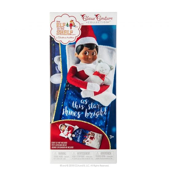 The kids love when Elf on the Shelf makes it's official appearance. Everyone knows you must have Elf on the shelf accessories and we have the ones you need! Elf on the shelf slumber set.