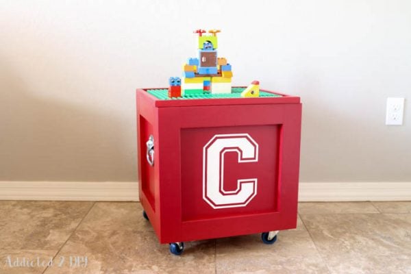 Are Lego's taking over your house? Try these clever 15+ Lego storage ideas to get everything in order and make Lego time even more fun. Rolling Lego storage cube.
