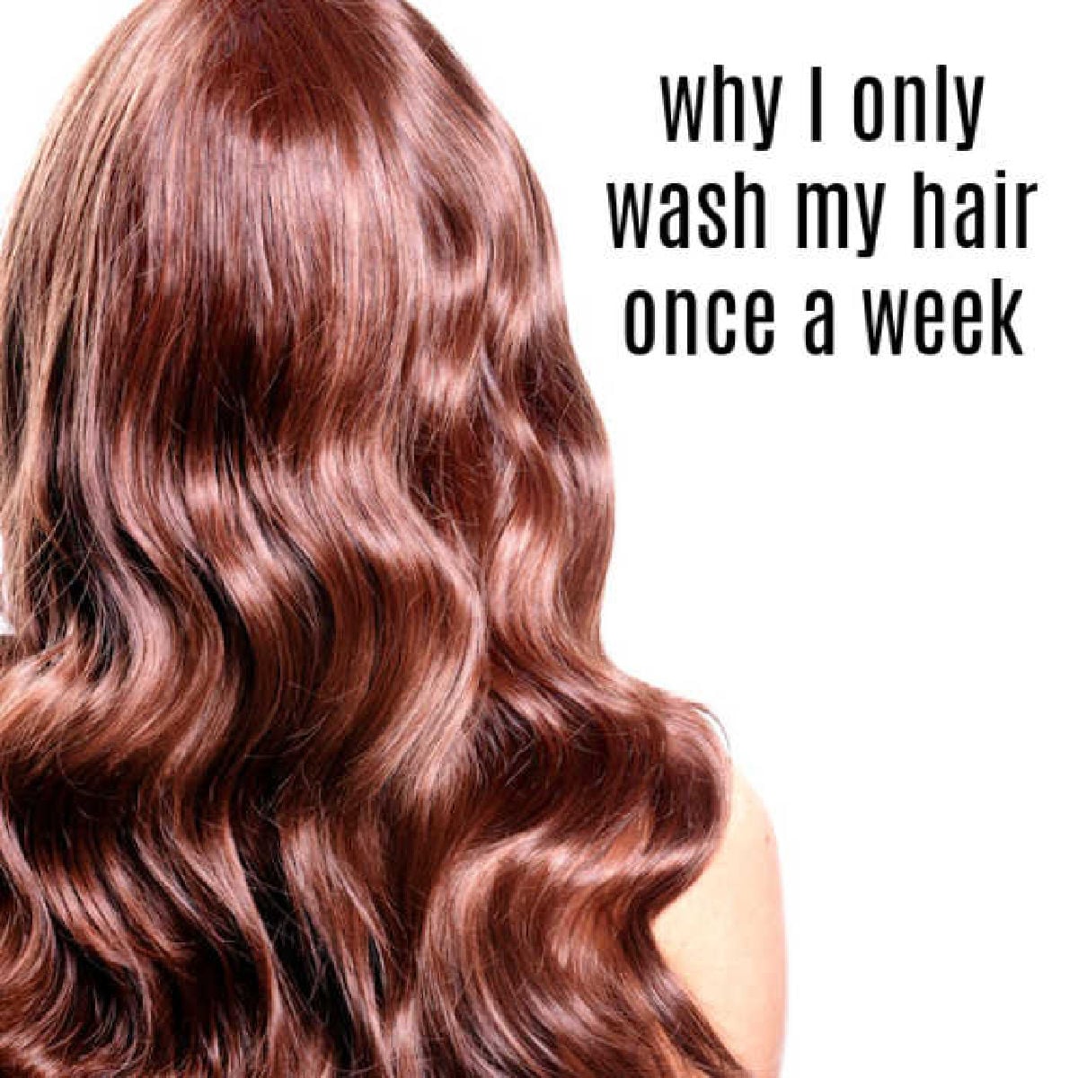 Have you ever wondered how often should you wash your hair? Find out how and why I only wash my hair once a week! Save time and make your hair healthier. Have you ever wondered how often should you wash your hair? Find out how and why I only wash my hair once a week! Save time and make your hair healthier.