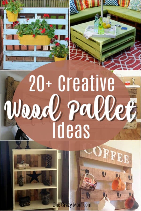Find over 20 DIY Wood Pallet Ideas for your home that are easy to make and budget friendly. These unique pallet ideas are functional and so pretty. Find over 20 DIY Wood Pallet Ideas for your home that are easy to make and budget friendly. These unique pallet ideas are functional and so pretty.