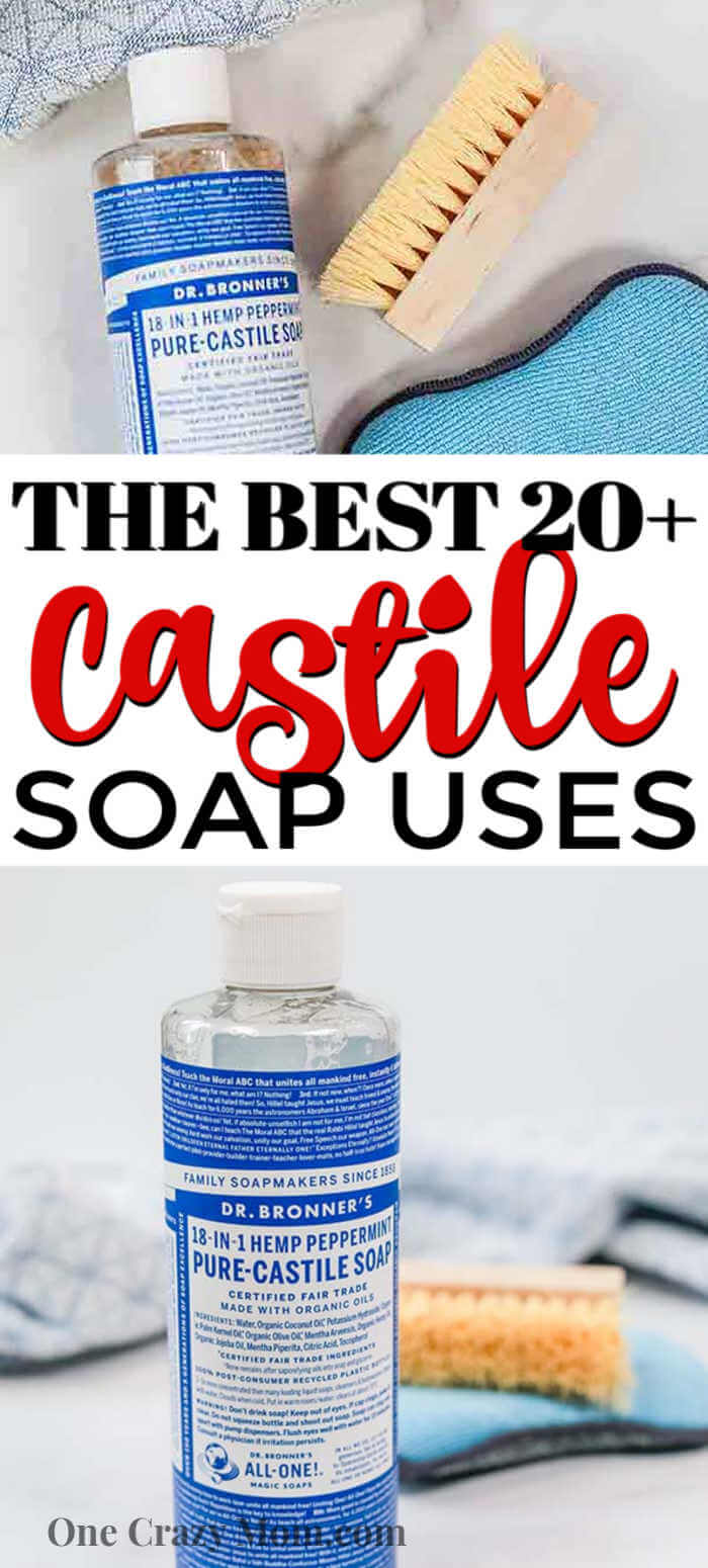 There are tons of Castile Soap Uses that you can use from skin care and body wash to laundry and more. Find 20 all natural dr bronner's castile soap uses. There are tons of Castile Soap Uses that you can use from skin care and body wash to laundry and more. Find 20 all natural dr bronner's castile soap uses.