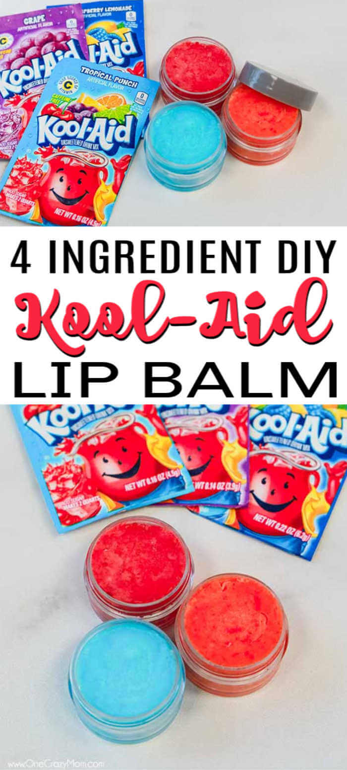 DIY Koolaid Lip Gloss is a ton of fun to make while also so moisturizing. Make this super easy diy lip gloss for kids that is a blast to make and use. DIY Koolaid Lip Gloss is a ton of fun to make while also so moisturizing. Make this super easy diy lip gloss for kids that is a blast to make and use.