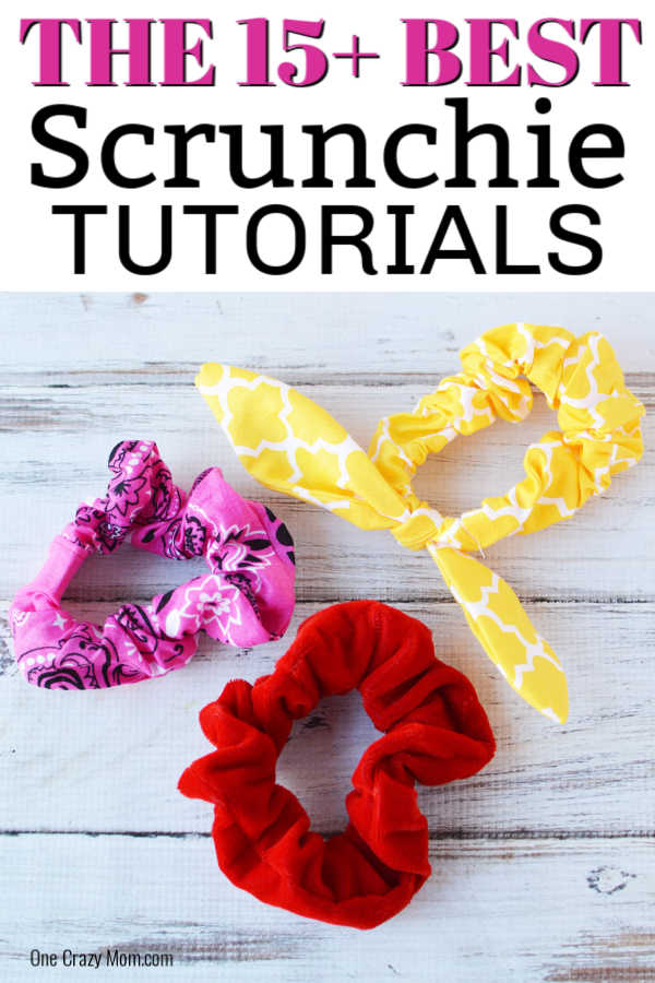 We have over 15 DIY Scrunchies that are fun and easy to make. Find styles for everyone that are sure to be a hit. These are the best diy scrunchies. We have over 15 DIY Scrunchies that are fun and easy to make. Find styles for everyone that are sure to be a hit. These are the best diy scrunchies.