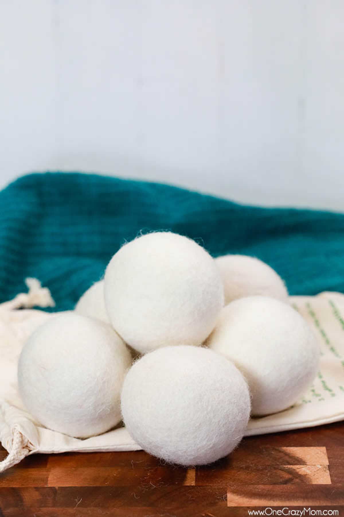 Learn how to use wool dryer balls instead of dryer sheets for a chemical free alternative to softer clothes. Wool dryer balls also help dry clothes quicker.