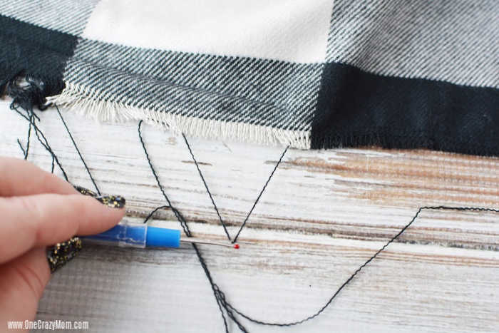Learn how to make a blanket scarf and see how simple and easy it is. No need to buy these scarves at the store when you can make a no sew scarf at home. Learn how to make a blanket scarf and see how simple and easy it is. No need to buy these scarves at the store when you can make a no sew scarf at home.