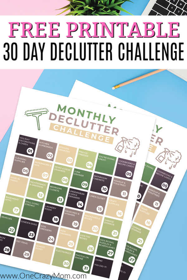 Join us as we start the 30 day declutter challenge. Get a free declutter challenge printable and reclaim your home with these easy steps. Join us as we start the 30 day declutter challenge. Get a free declutter challenge printable and reclaim your home with these easy steps.