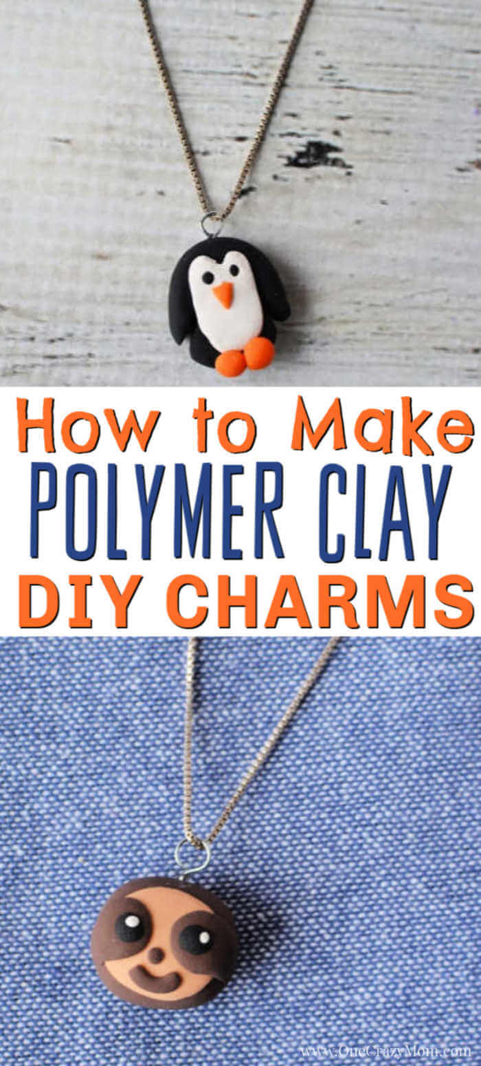 Learn how to make polymer clay charms with just a few easy steps. These are a blast to make and make the cutest charms for book bags, key chains and more. Learn how to make polymer clay charms with just a few easy steps. These are a blast to make and make the cutest charms for book bags, key chains and more.
