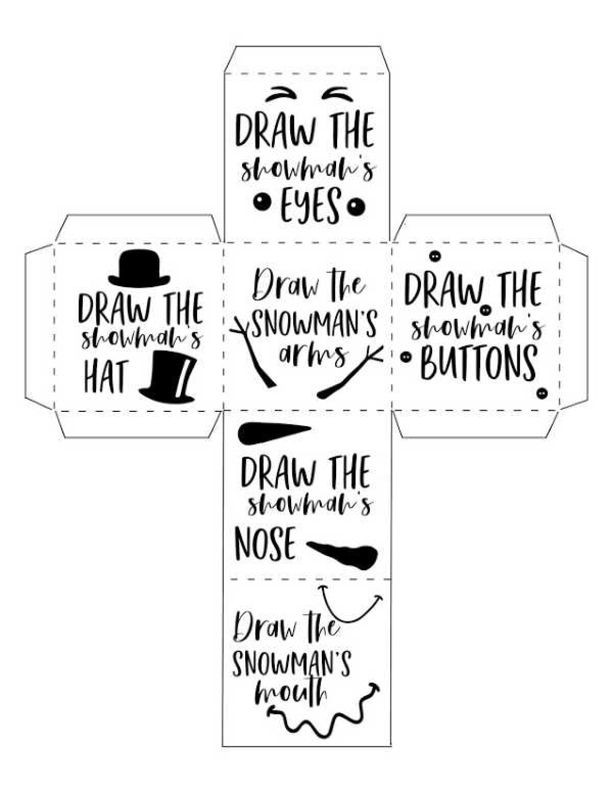 Get this free roll a snowman printable for a fun activity for the kiddos. This would be perfect for Christmas parties and more. Free printable snowman game. Get this free roll a snowman printable for a fun activity for the kiddos. This would be perfect for Christmas parties and more. Free printable snowman game.