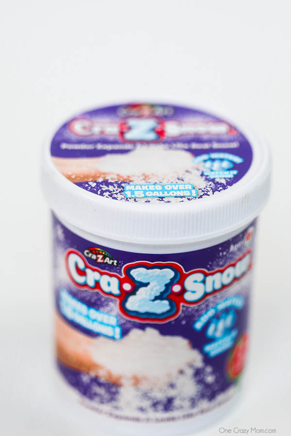 We have the best cloud slime recipe and it is super easy to make. If your kids love slime, they are going to love to learn how to make cloud slime. Container of instant snow.