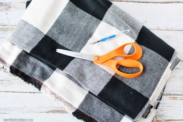 Learn how to make a blanket scarf and see how simple and easy it is. No need to buy these scarves at the store when you can make a no sew scarf at home. Learn how to make a blanket scarf and see how simple and easy it is. No need to buy these scarves at the store when you can make a no sew scarf at home.