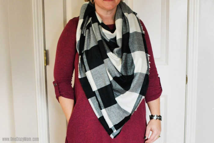 Learn how to make a blanket scarf and see how simple and easy it is. No need to buy these scarves at the store when you can make a no sew scarf at home. Learn how to make a blanket scarf and see how simple and easy it is. No need to buy these scarves at the store when you can make a no sew scarf at home.