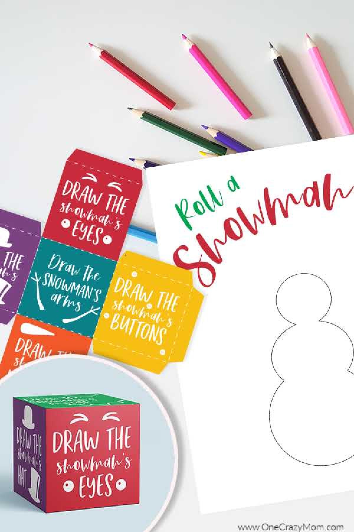 Get this free roll a snowman printable for a fun activity for the kiddos. This would be perfect for Christmas parties and more. Free printable snowman game. Get this free roll a snowman printable for a fun activity for the kiddos. This would be perfect for Christmas parties and more. Free printable snowman game.