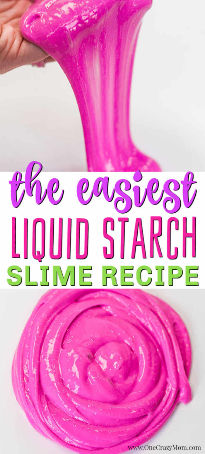 Liquid Starch Slime has only 3 easy ingredients for a fun slime recipe your kids will love. If you're looking for a super easy slime recipe, try this today. Liquid Starch Slime has only 3 easy ingredients for a fun slime recipe your kids will love. If you're looking for a super easy slime recipe, try this today.