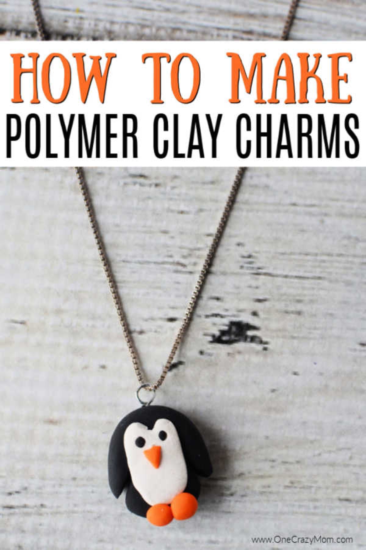 Learn how to make polymer clay charms with just a few easy steps. These are a blast to make and make the cutest charms for book bags, key chains and more. Learn how to make polymer clay charms with just a few easy steps. These are a blast to make and make the cutest charms for book bags, key chains and more.