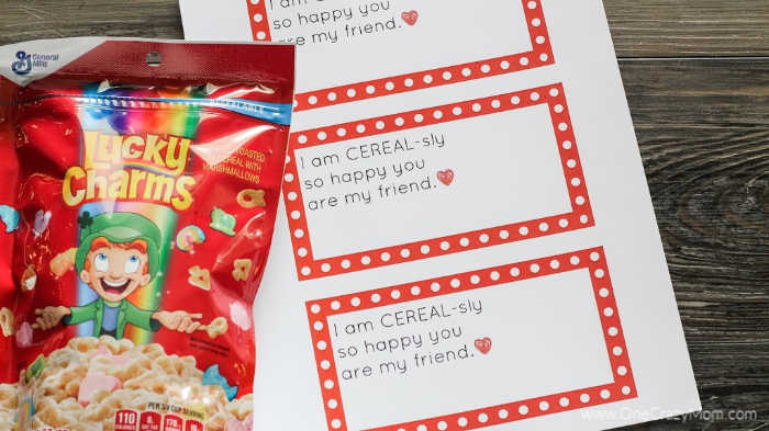 If you are looking for something different to hand out this Valentine's Day, try making Cereal Valentines. Get a FREE cereal VALENTINES PRINTABLE. If you are looking for something different to hand out this Valentine's Day, try making Cereal Valentines. Get a FREE cereal VALENTINES PRINTABLE.