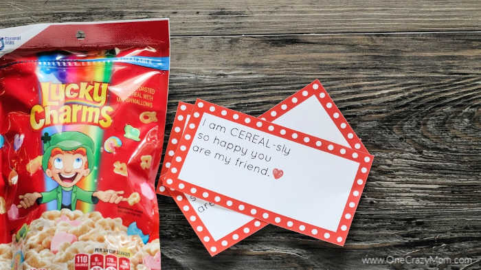 If you are looking for something different to hand out this Valentine's Day, try making Cereal Valentines. Get a FREE cereal VALENTINES PRINTABLE. If you are looking for something different to hand out this Valentine's Day, try making Cereal Valentines. Get a FREE cereal VALENTINES PRINTABLE.