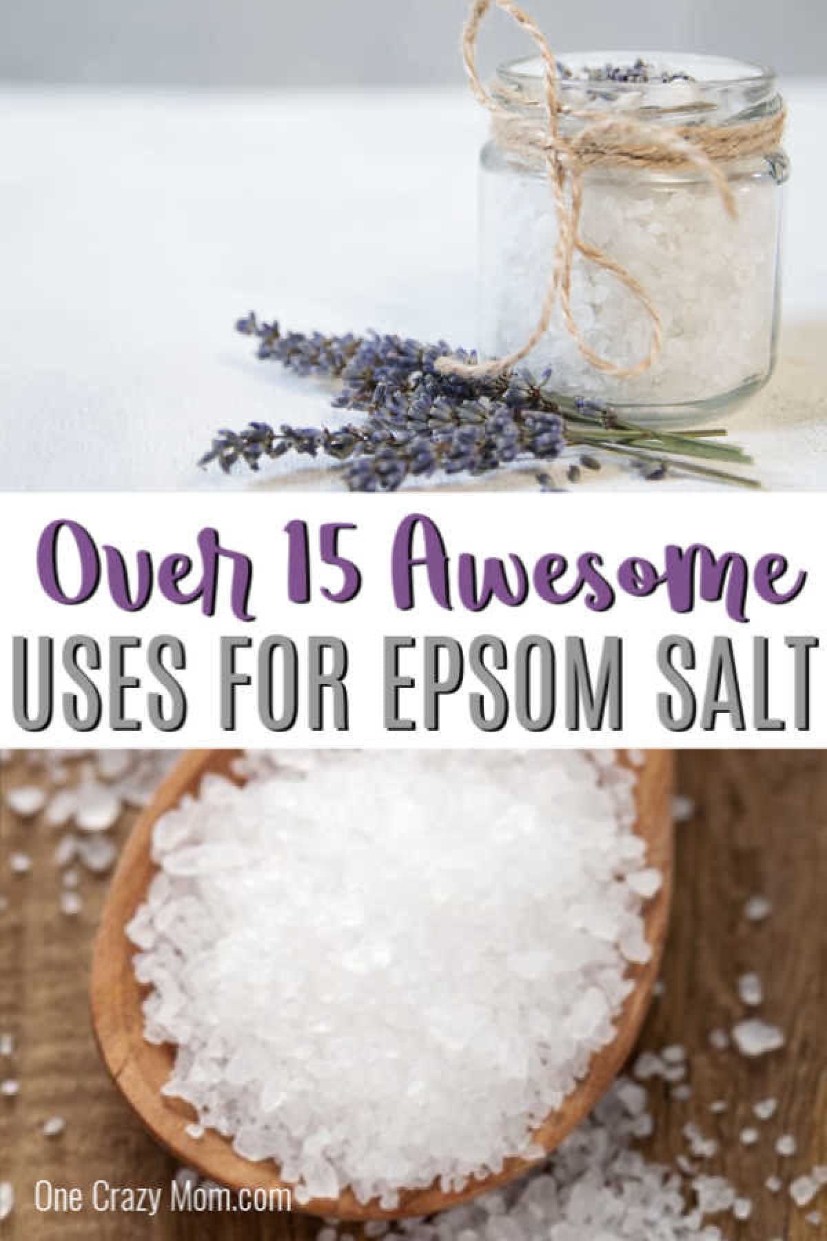 There are so many Epsom Salt Uses that include beauty, health and even home and garden. Learn over 15 epsom salt uses that will help you today.