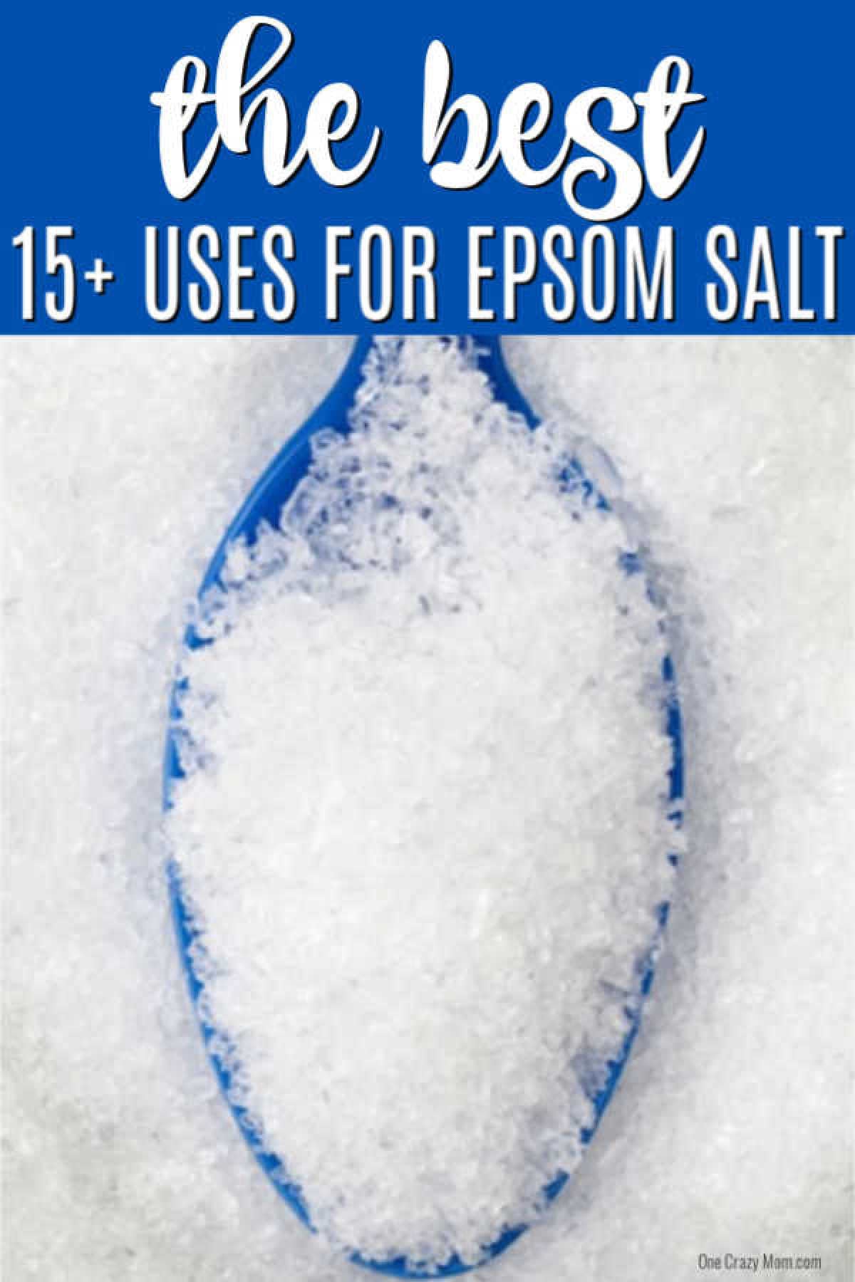There are so many Epsom Salt Uses that include beauty, health and even home and garden. Learn over 15 epsom salt uses that will help you today.