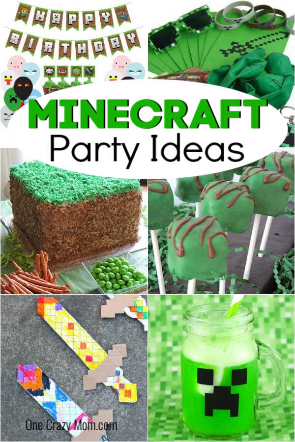 We have gathered the best Minecraft party ideas. From food and games to decor and more, find Minecraft birthday party ideas that are easy, frugal and fun! We have gathered the best Minecraft party ideas. From food and games to decor and more, find Minecraft birthday party ideas that are easy, frugal and fun!