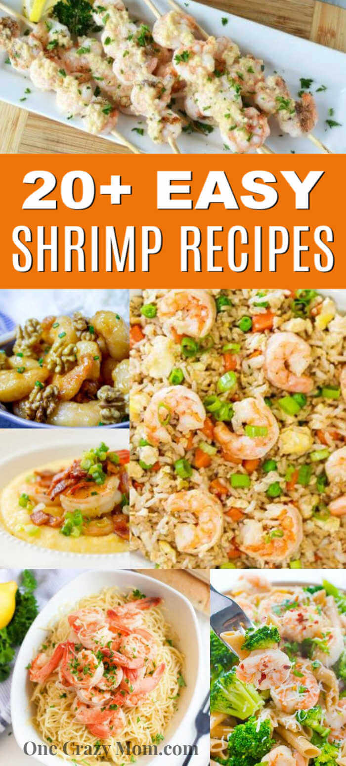 Find 20+ easy shrimp recipes that are super easy to prepare and so tasty. Dinner will be a breeze with these quick and delicious meal ideas for you to try. Find 20+ easy shrimp recipes that are super easy to prepare and so tasty. Dinner will be a breeze with these quick and delicious meal ideas for you to try.