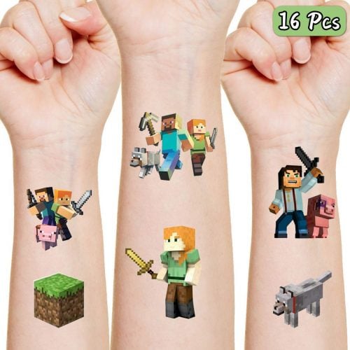 We have gathered the best Minecraft party ideas. From food and games to decor and more, find Minecraft birthday party ideas that are easy, frugal and fun! Tatoos on arm